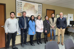 equipe da corregedoria em visita ao IAT