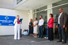 inauguração das novas instalações da Ouvidoria-Geral 