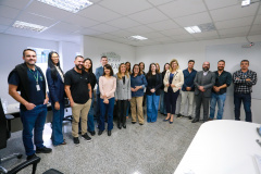 Equipe da prefeitura de Pinhais visita coordenações da CGE