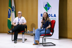 auditório cheio para a palestra de enfrentamento ao assédio