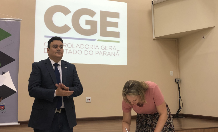 Recepção dos seis novos servidores