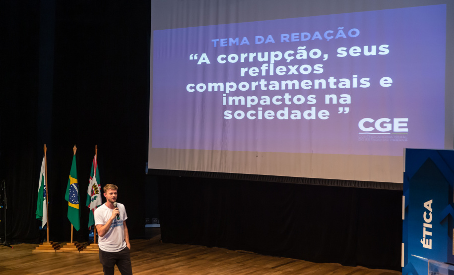 premiação 1 concurso de redação da cge