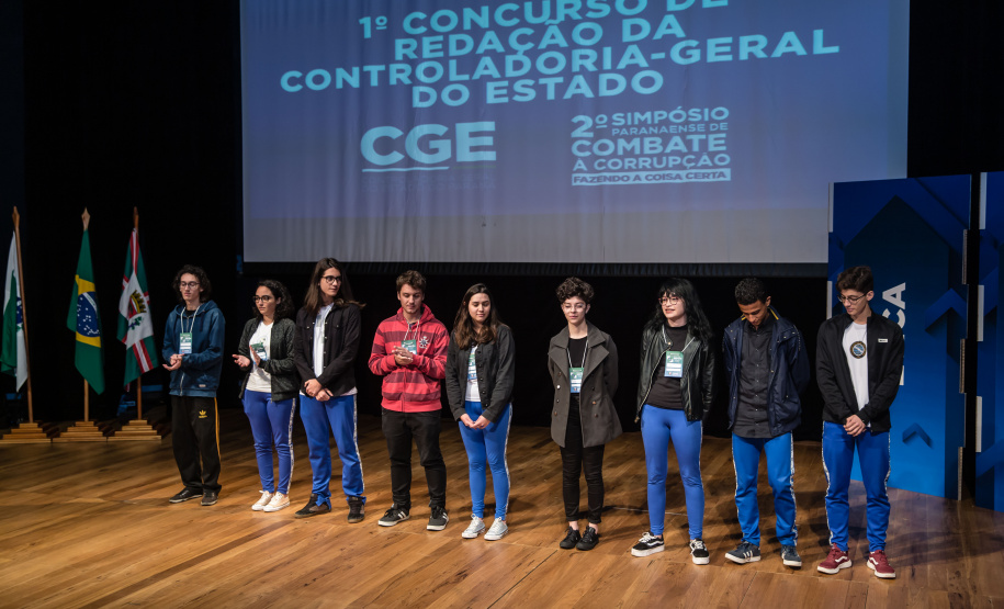 premiação 1 concurso de redação da cge