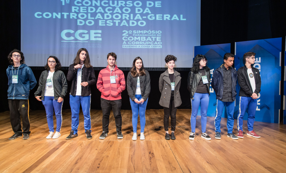 premiação 1 concurso de redação da cge