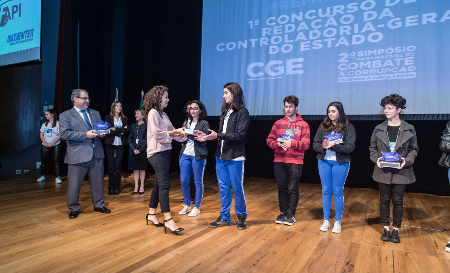 premiação 1 concurso de redação da cge