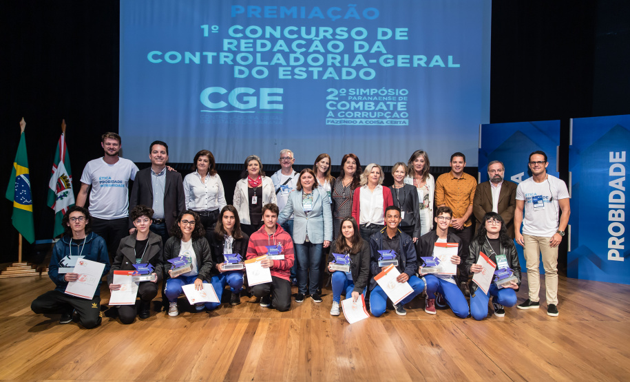premiação 1 concurso de redação da cge