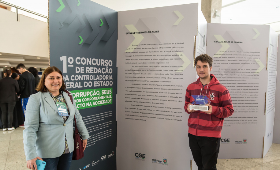 premiação 1 concurso de redação da cge
