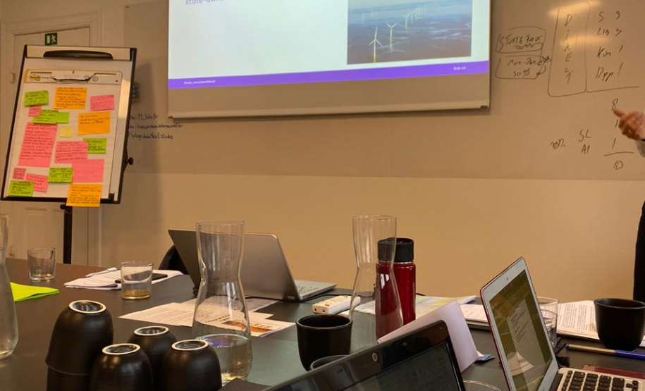 Nas fotos, estão os professores Morten Koch Andersen e Peter Mandix Sehestedt.