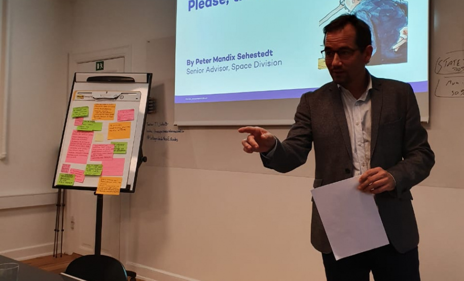 Nas fotos, estão os professores Morten Koch Andersen e Peter Mandix Sehestedt.