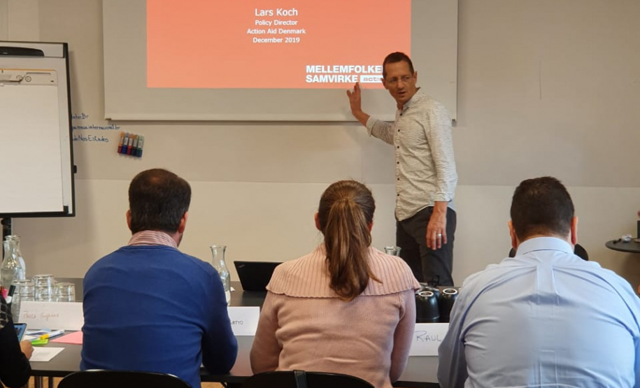 Lars Koch explicou a importância do controle social.