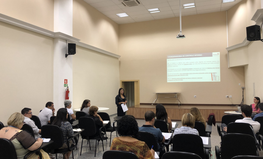 segundo dia do 1 Ciclo de Aperfeiçoamento do Controle Interno