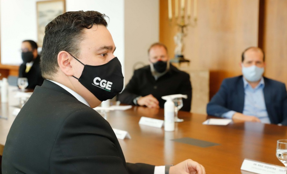 Raul Siqueira na celebração do acordo de cooperação técnica do Hapia