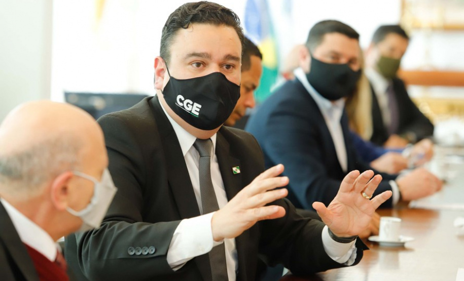 Raul Siqueira na celebração do acordo de cooperação técnica do Hapia