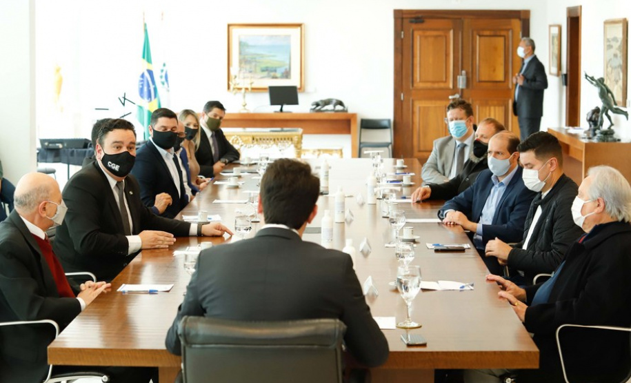 Reunião celebração do acordo de cooperação técnica do Hapia