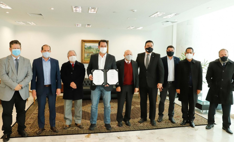 celebração do acordo de cooperação técnica do Hapia