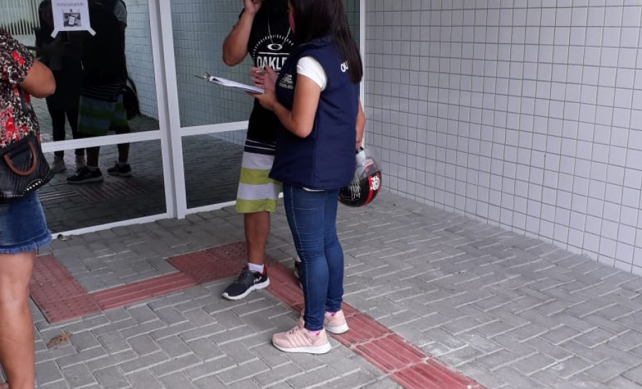 trabalho da CGE Itinerante