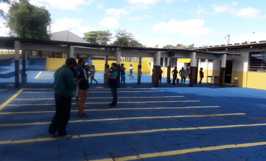 trabalho da CGE Itinerante