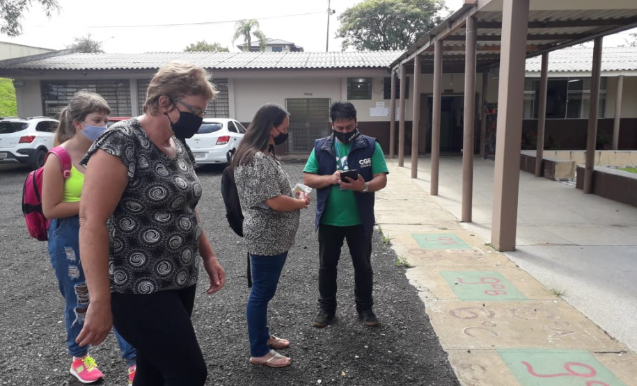 trabalho da CGE Itinerante