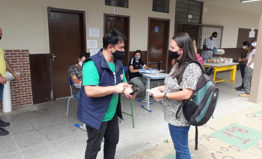 trabalho da CGE Itinerante