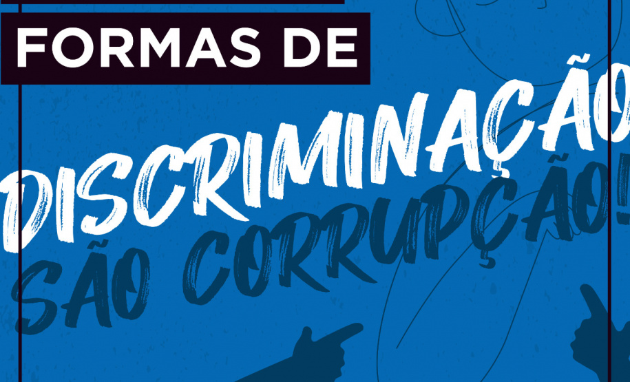 post todas as formas de discriminação são corrupção
