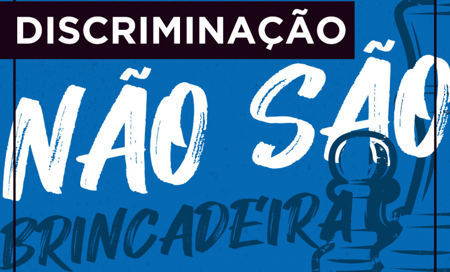post assédio e discriminação não são brincadeira