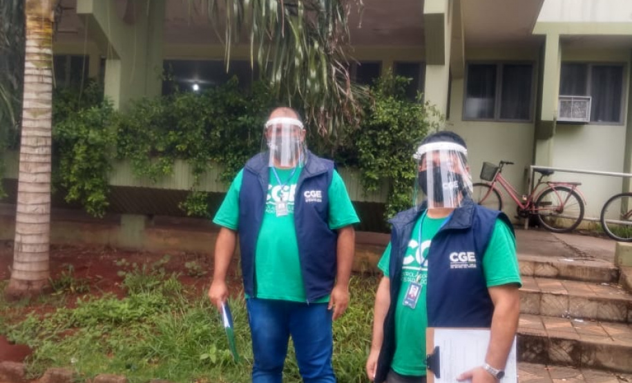 Equipe visita unidade