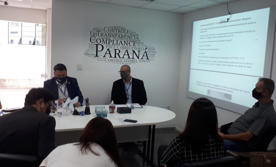 participantes da reunião conhecem avanços da ouvidoria