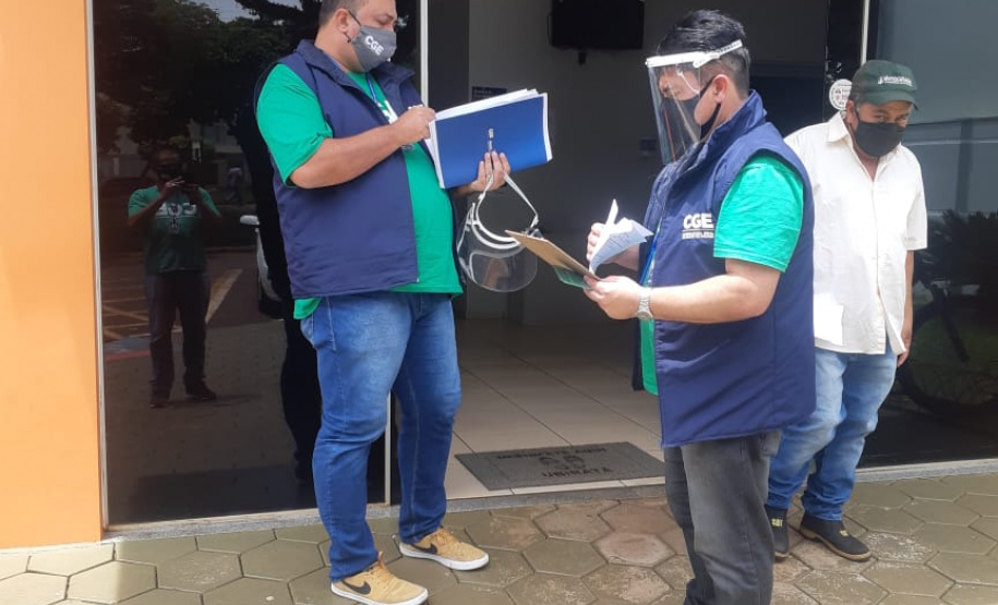 equipe da CGE itinerante visita unidades