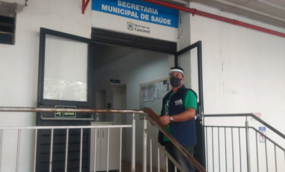 equipe da CGE itinerante visita unidades