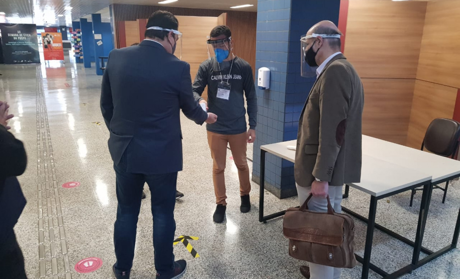 Controlador-geral fiscaliza estrutura para concurso da PM