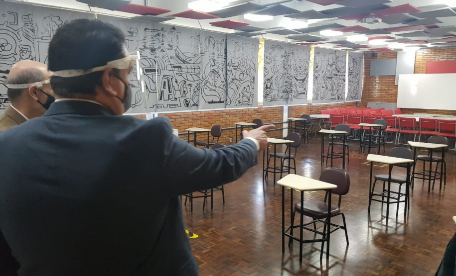 Controlador-geral fiscaliza estrutura para concurso da PM