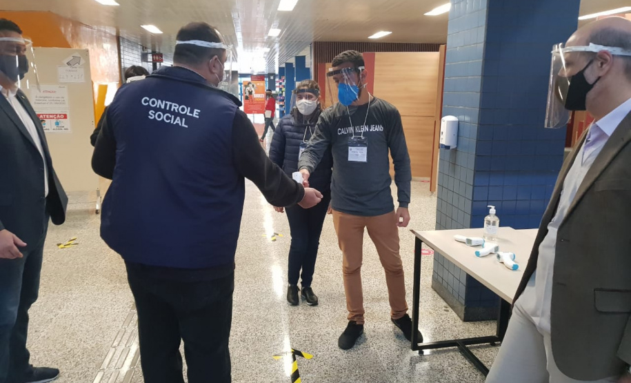 Controlador-geral fiscaliza estrutura para concurso da PM