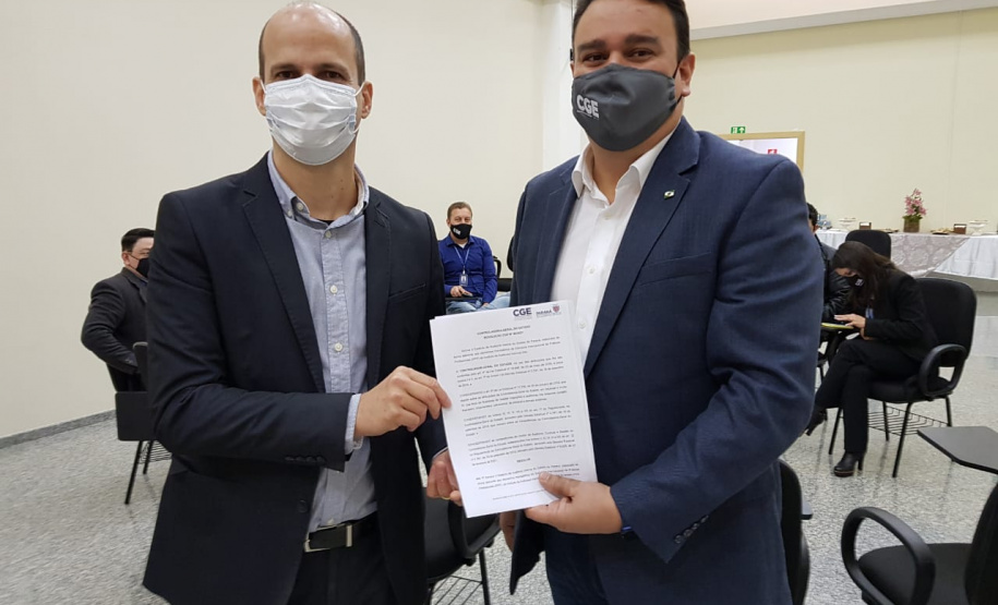 assinatura da resolução que institui Estatuto de Auditoria Interna