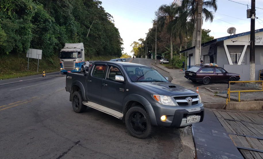 embarque ferry-boat inspeção