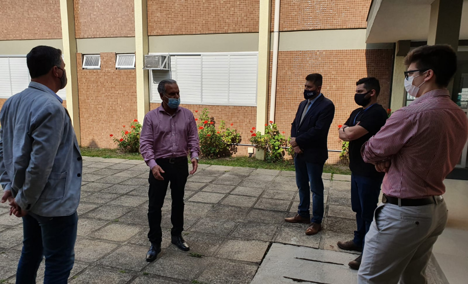 equipe da CGE visita Escola Superior da Polícia Civil