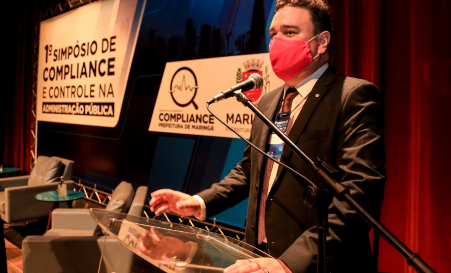 Auditório e simpósio de compliance