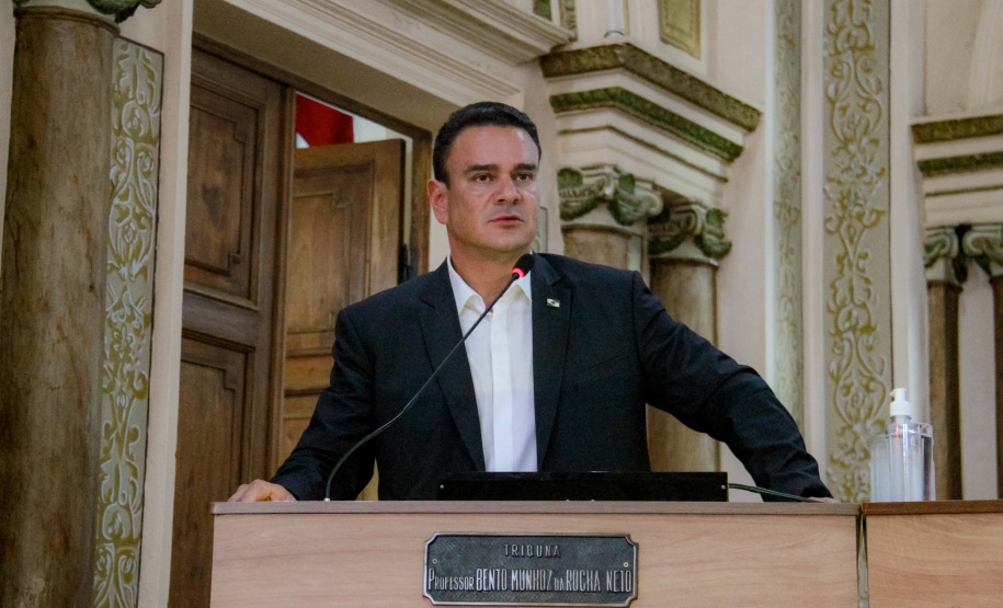 Raul Siqueira fala na Camara Municipal de Curitiba