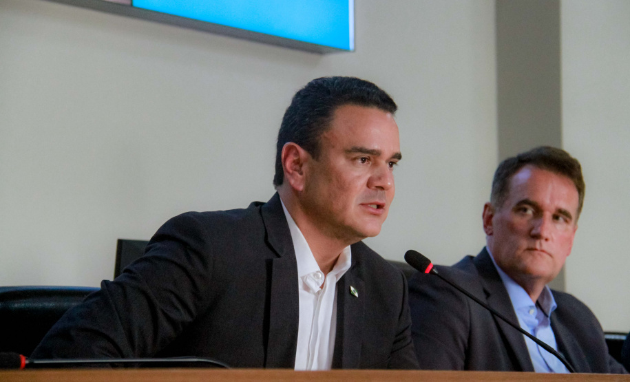 Raul Siqueira fala na Camara Municipal de Curitiba