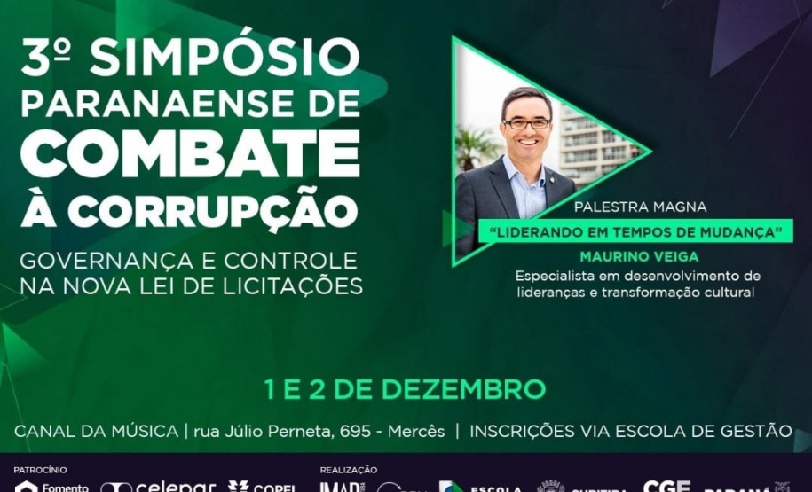 posts anunciando o simpósio