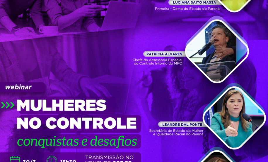 webinar por vídeo conferencia trata de desafios femininos