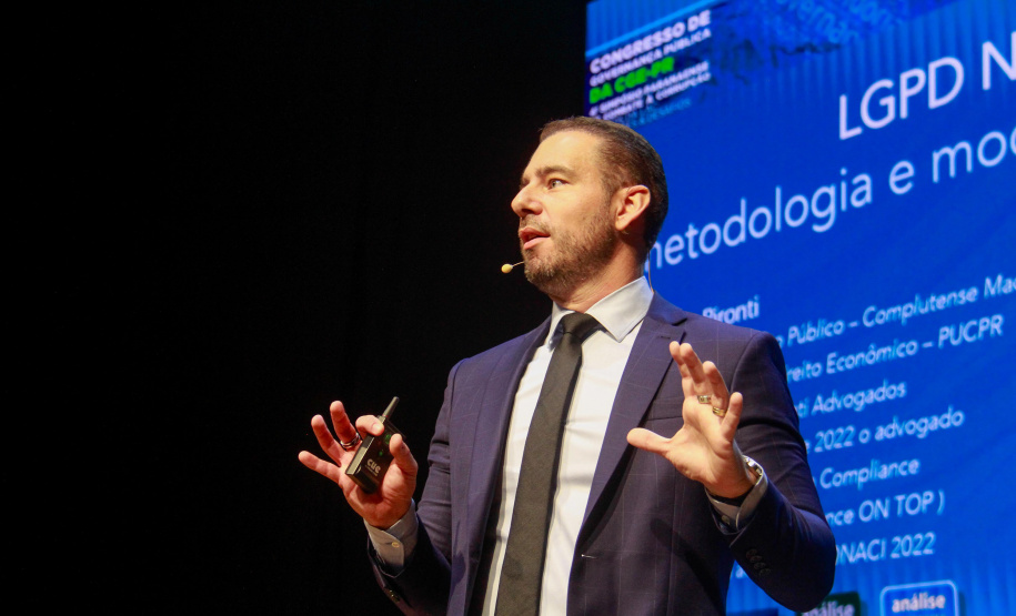 palestrantes no congresso de governança pública