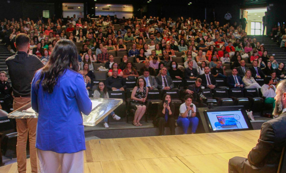 cenas da abertura do Congresso de Governança Pública