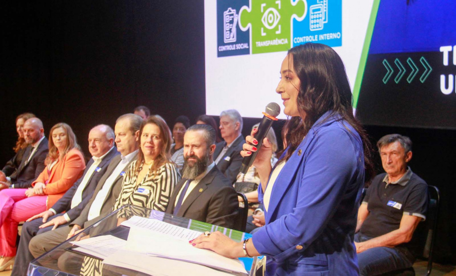 cenas da abertura do Congresso de Governança Pública