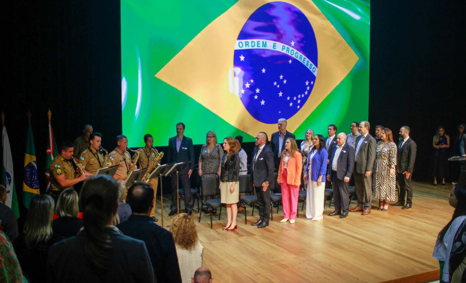 cenas da abertura do Congresso de Governança Pública