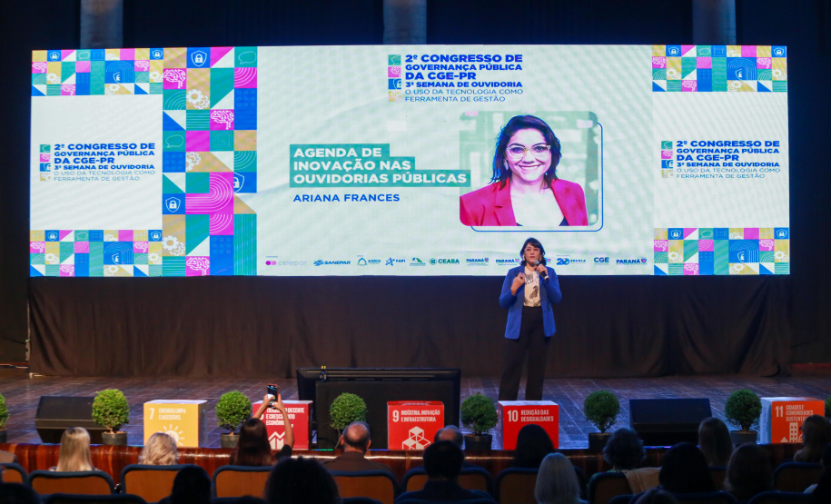 Imagens do segundo dia do 2° Congresso de Governança da CGE-PR, realizado no Canal da Música.