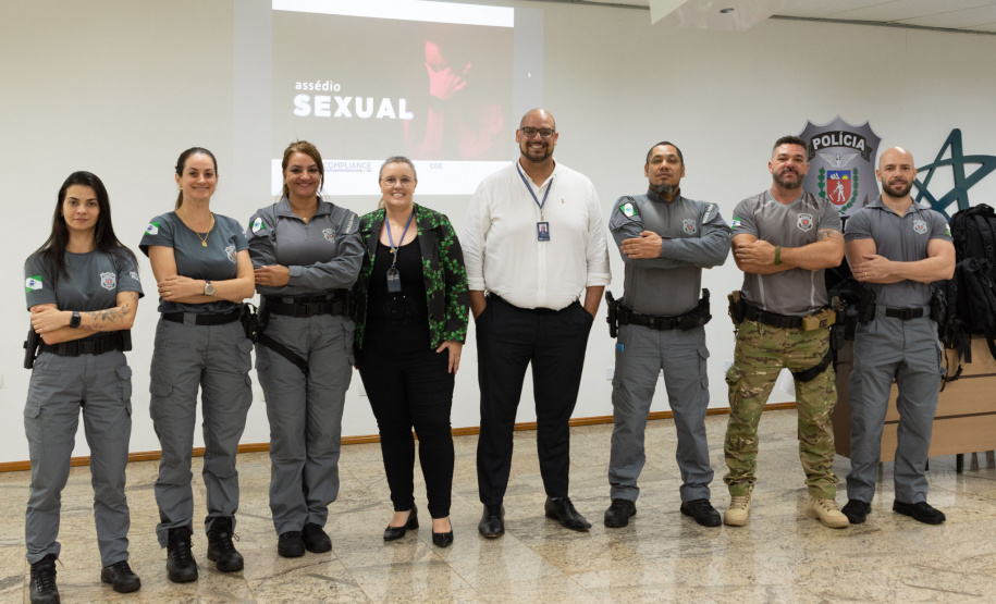 capacitação sobre prevenção a assédios para futuros policiais penais