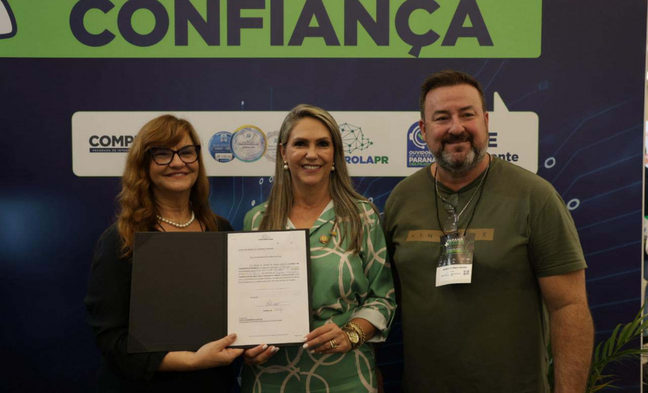 Reunião do controla parana no evento mais cidades