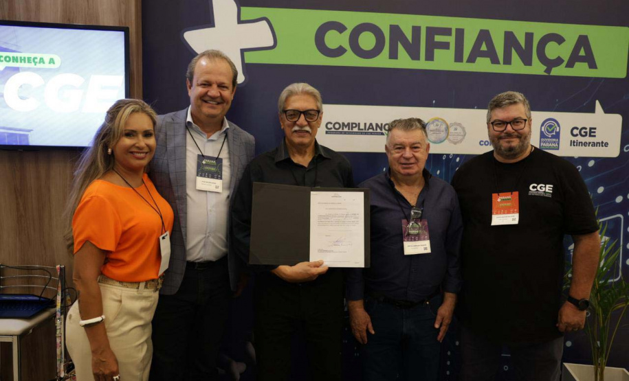 Reunião do controla parana no evento mais cidades