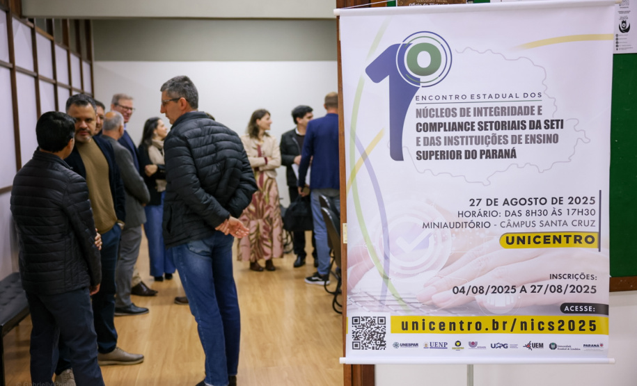 Cena do curso com os NICS em Guarapuava