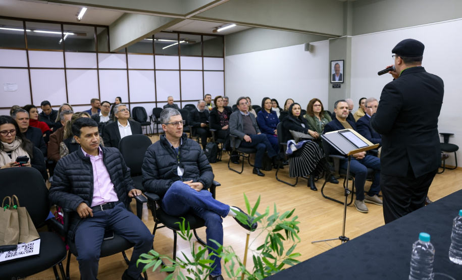 Cena do curso com os NICS em Guarapuava